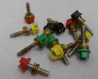 Plastic Encapsulated Stainless Steel Hex Head Terminal Screws
